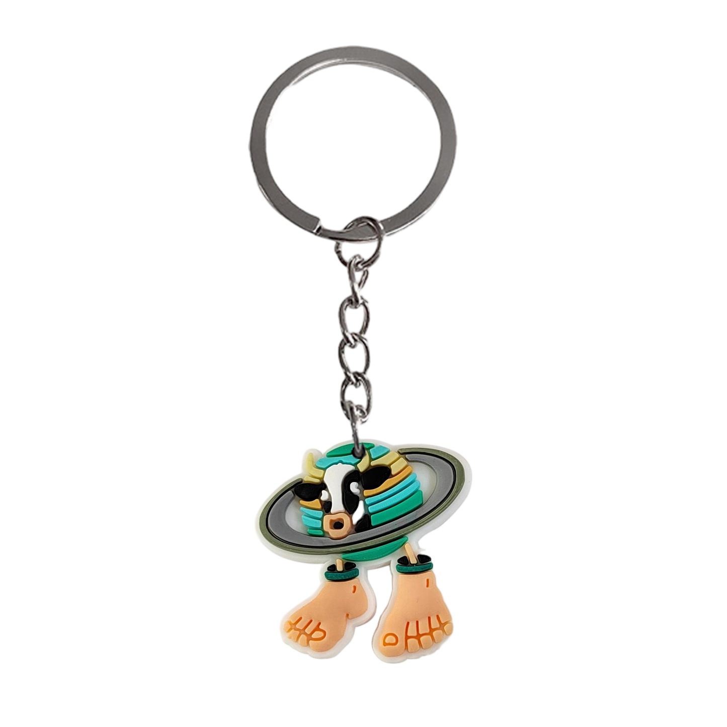 La Vaca Saturno Saturnita - Italian Brainrot Keychain