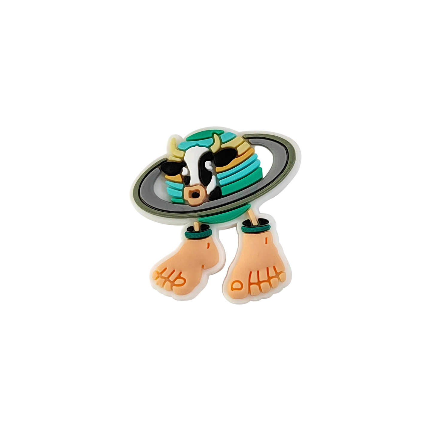 La Vaca Saturno Saturnita - Italian Brainrot Shoe Charm