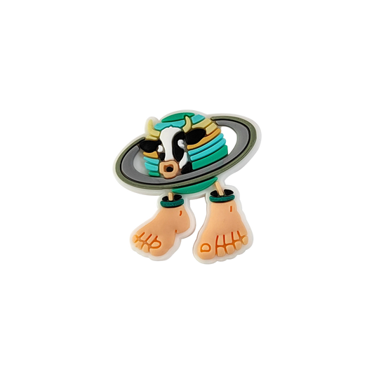 La Vaca Saturno Saturnita - Italian Brainrot Shoe Charm