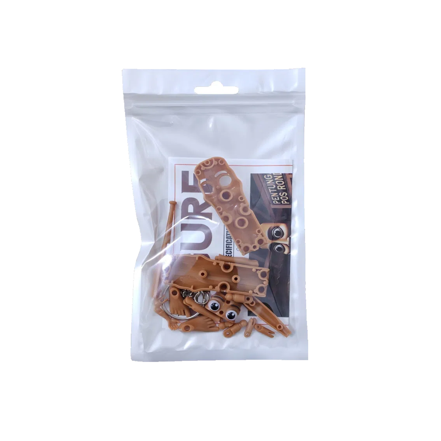 Tung Tung Tung Sahur & Tralalero Tralala - Italian Brainrot Magnetic Keychain Bundle