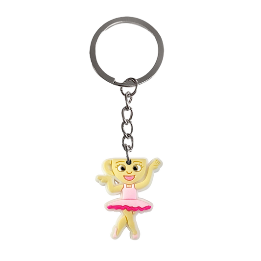 Ballerina Cappucina - Italian Brainrot Keychain